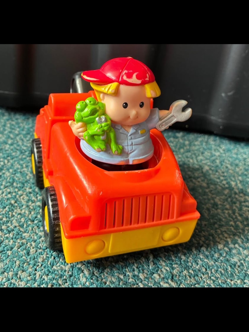 Little People Tow Truck and Eddie Mechanic Figure